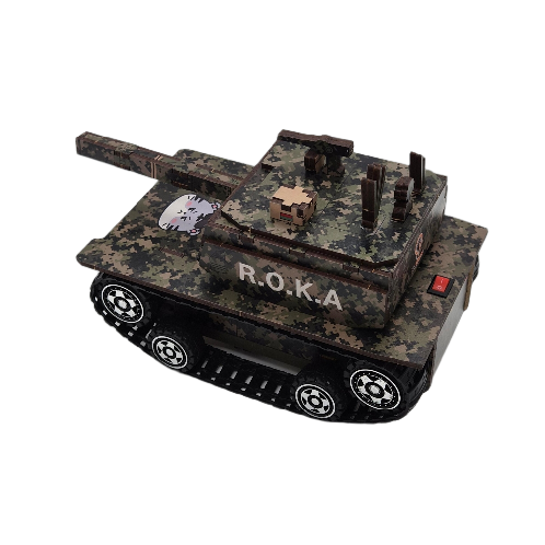 Teachers Bluetooth RC Self-Driving STEM Korea Tank Kit