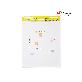 detail image1 Vicdream Self Stick Easel Pad Wall-Mounted 30 Sheets (635x762mm)