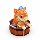 detail image1 3D Puzzle POP Out World Make My Pet - Shiba Inu