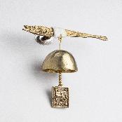 Handcrafted Brass Korean Lucky Fish Door Bell