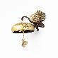 detail image3 Handcrafted Brass Sunflower Magnetic Door Bell