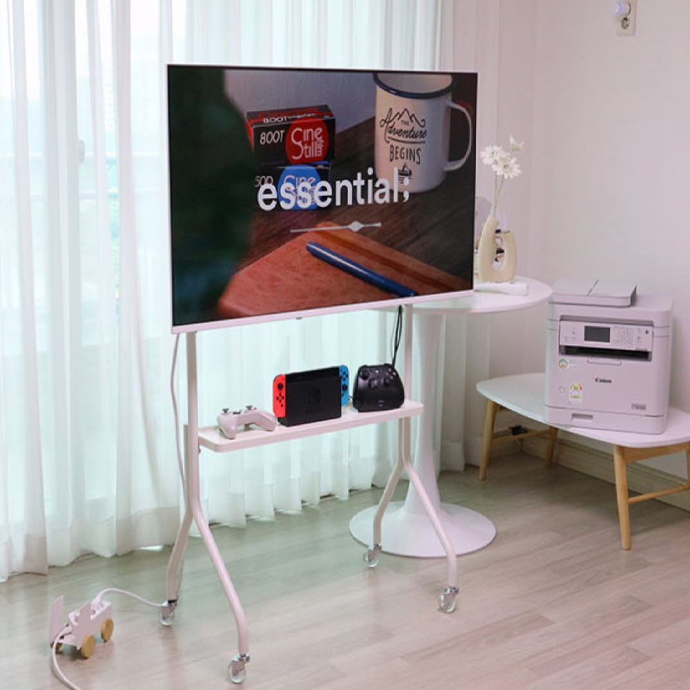 Mobile easel TV Stand EdgeQ