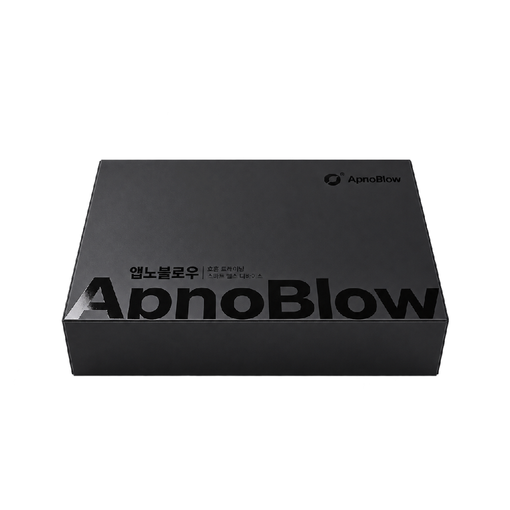 ApnoBlow Smart Breathing Muscle Training Device