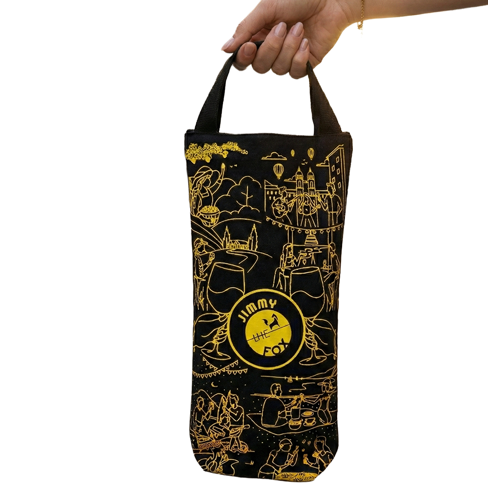 Jimmy the Fox Wine Carry Tote