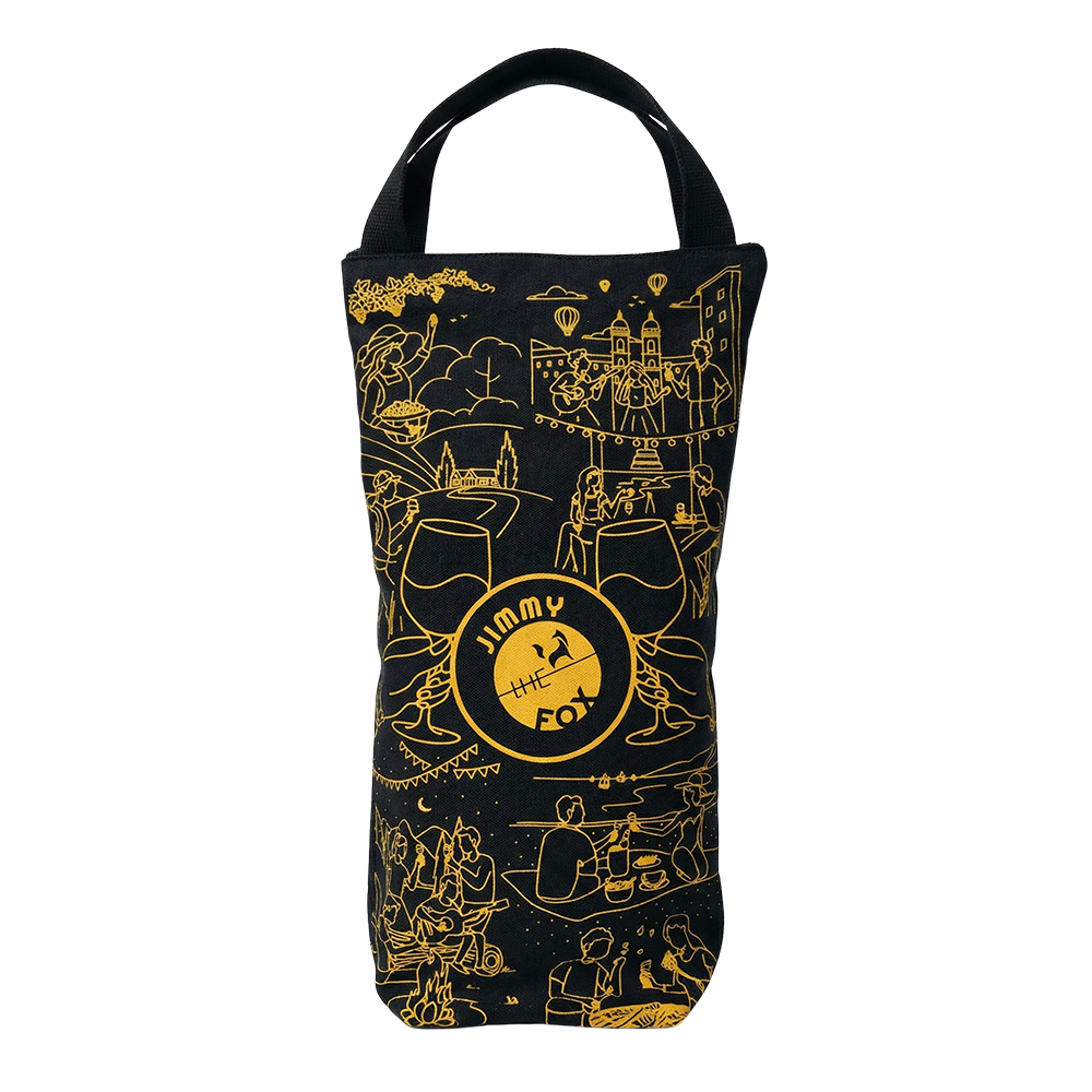 Jimmy the Fox Wine Carry Tote