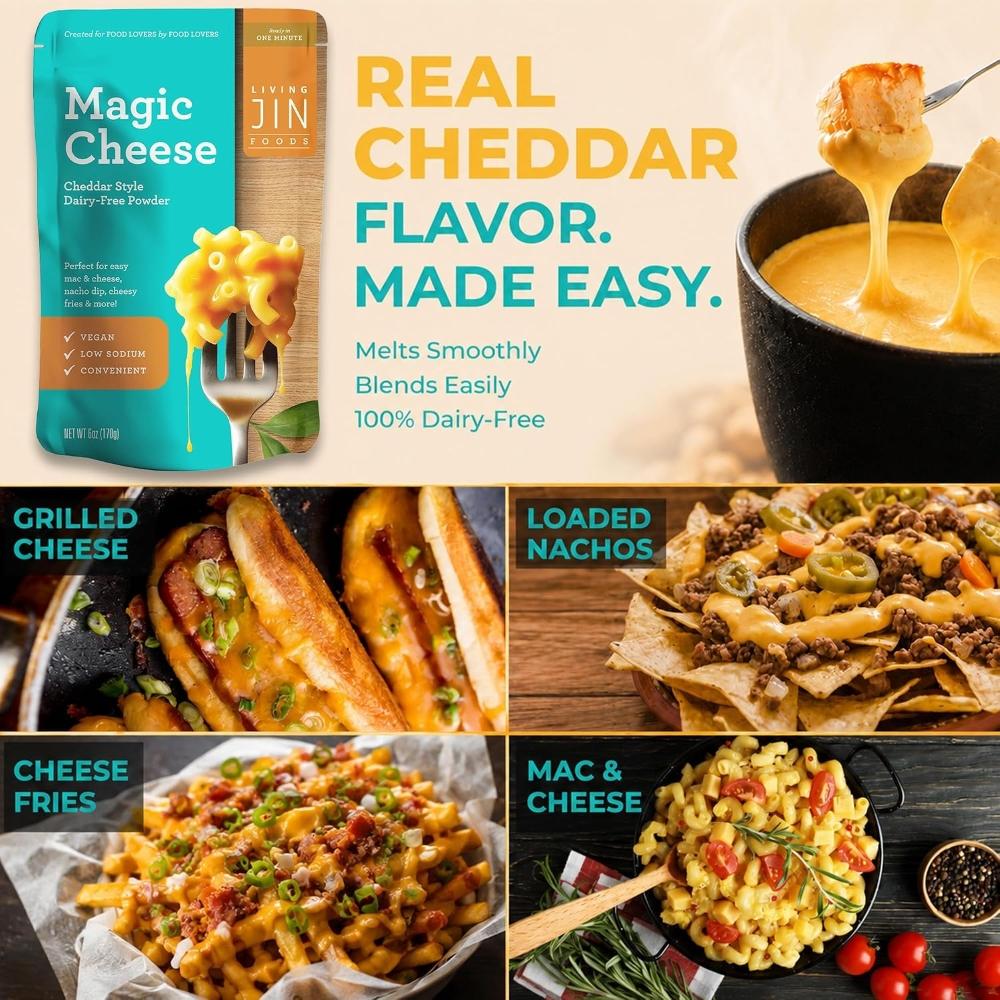 Magic Vegan Cheddar Cheese Sauce Powder