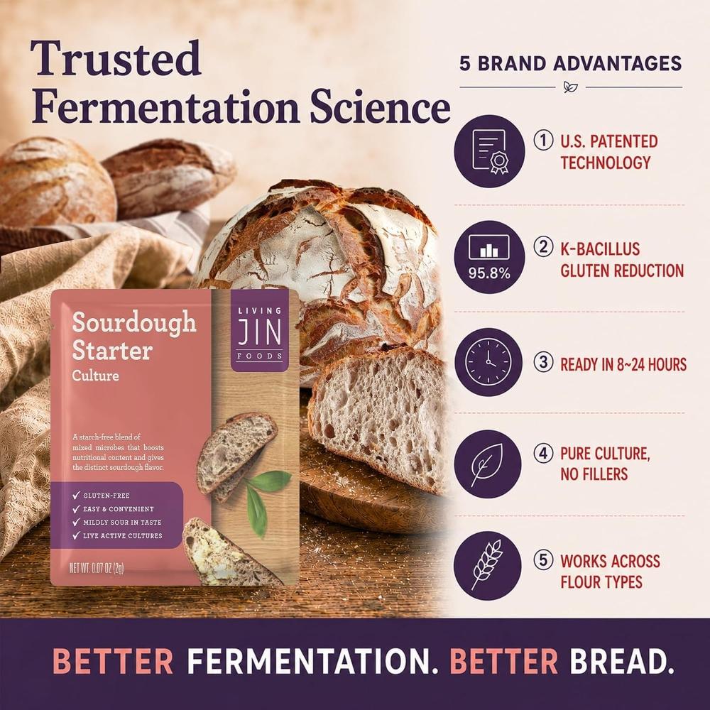 Gluten-Free Sourdough Starter Culture Powder
